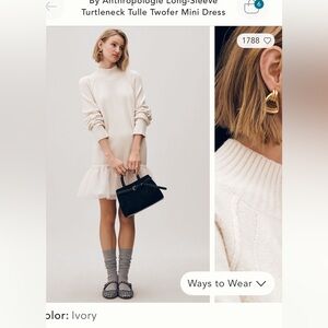 Ivory Sweater Dress